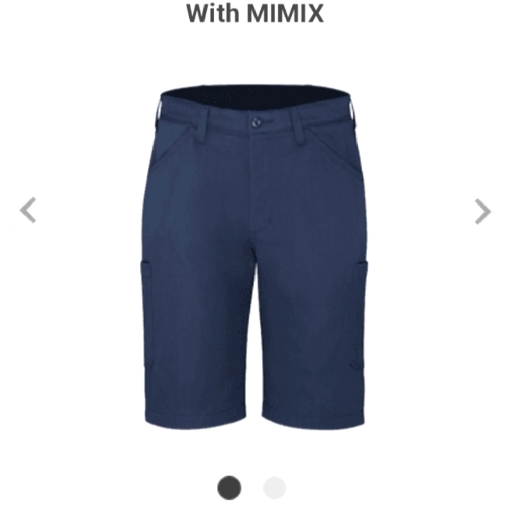 Red Kap PX-52 Men's Pro Short with MIMIX navy blue 34 waist 8" inseam‎ NEW